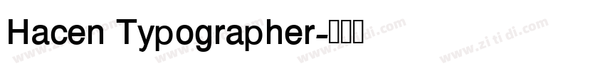 Hacen Typographer字体转换